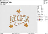 Nike Autums Embroidery File 6 sizes