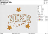 Nike Autums Embroidery File 6 sizes