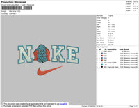 Nike Bona Embroidery