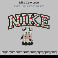 Nike Cow Love Embroidery