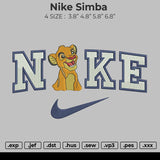 Nike Simba Embroidery