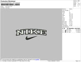 Nike Small  Embroidery