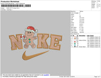 Nike W Pit Xmas Embroidery