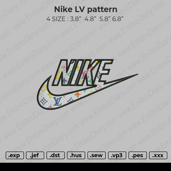 Nike lv Embroidery – embroiderystores