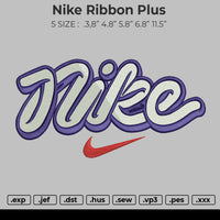 Nike Ribbon Embroidery