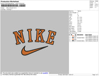 Nike Swoosh Orange