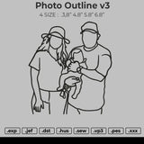 Photo Outline v3 Embroidery