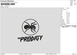 Prodigi Embroidery File 6 sizes