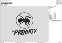 Prodigi Embroidery File 6 sizes