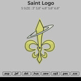 Saint Logo Embroidery