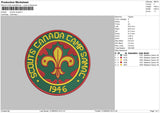 Scouts Canada Embroidery File 6 Sizes