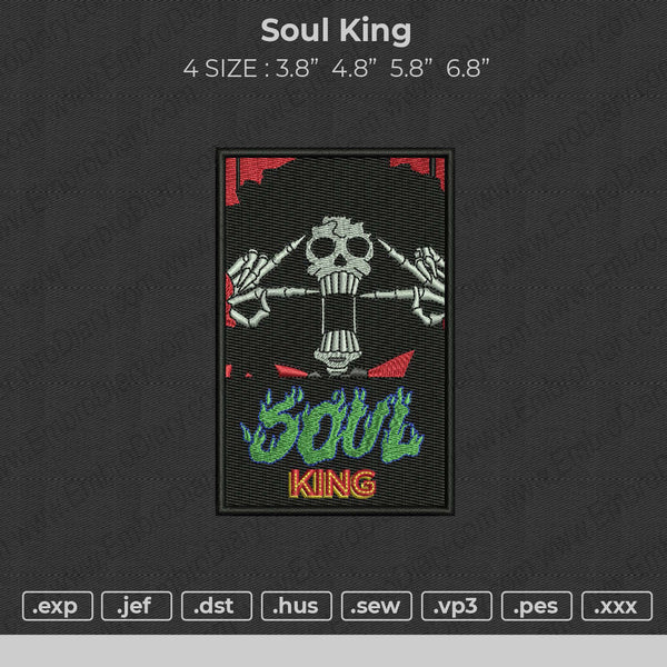 Soul King Embroidery