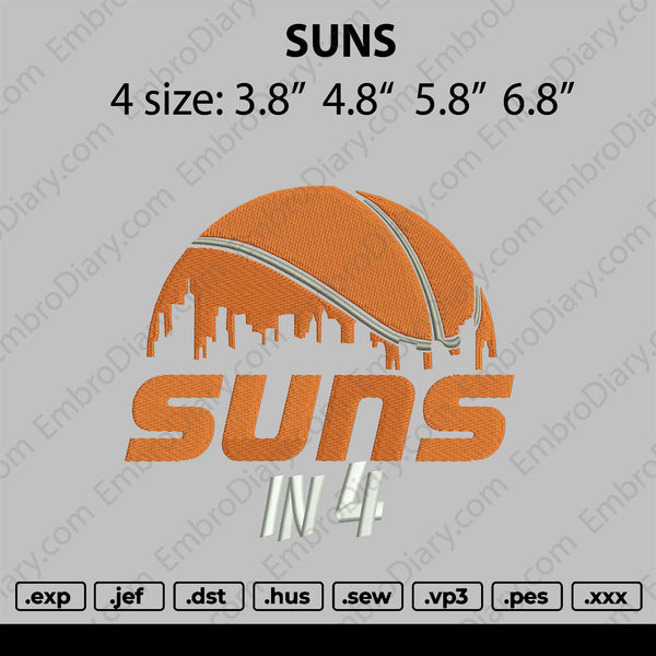 Suns Embroidery