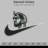 Swoosh Unisex Embroidery