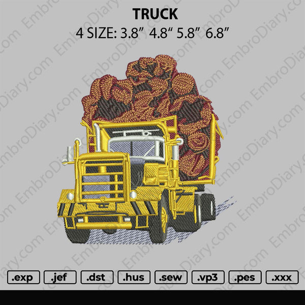 Truck Embroidery