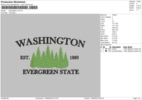 Washington V1 V2 Embroidery 2 Files