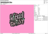 Wicked Ghost Embroiery File 6 sizes