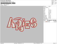 Aries Embroidery